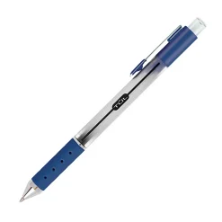 TUL® GL Series Retractable Gel Pens, Medium Point, 0.7 mm, Sliver Barrel, Assorted Standard Inks, Pack Of 8 Pens