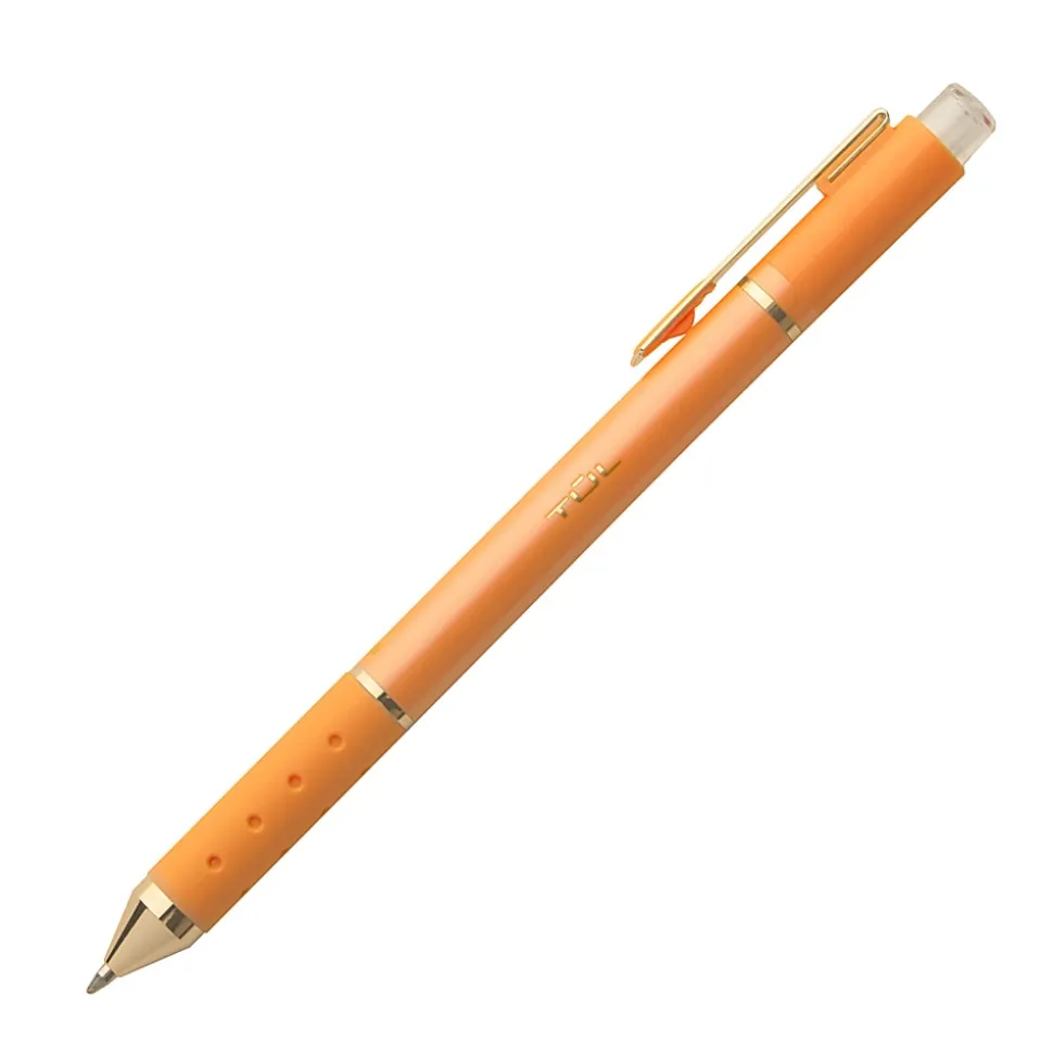 TUL® GL Series Retractable Gel Pens, Medium Point, 0.8 mm, Assorted Barrel Colors, Assorted Deep Metallic Inks, Pack Of 8 Pens