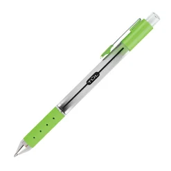 TUL® GL Series Retractable Gel Pens, Medium Point, 0.7 mm, Pearl White Barrel, Blue Ink, Pack Of 4 Pens