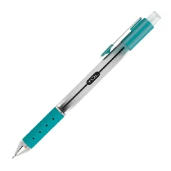 TUL® GL Series Retractable Gel Pens, Needle Point, 0.5 mm, Silver Barrel, Assorted Bright Inks, Pack Of 8 Pens