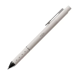 TULĀ® GL Series Retractable Gel Pens, Medium Point, 0.8 mm, Assorted Gunmetal Barrel Colors, Assorted Metallic Ink, Pack Of 8 Pens
