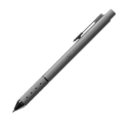 TUL® GL Series Retractable Gel Pens, Medium Point, 0.8 mm, Assorted Gunmetal Barrel Colors, Assorted Metallic Ink, Pack Of 8 Pens