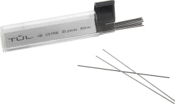 TUL® Lead Refills, 0.5 mm, HB Hardness, 30 Leads Per Tube, Pack Of 3 Tubes