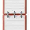 TUL® Mini Steno Discbound Notebook With Soft-Touch Cover, Narrow Ruled, 60 Sheets, 5" x 3-1/2", Pink