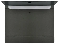 TUL™ Vegan Leather Document Envelope With Snap Closure, Letter Size, Green