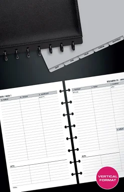 2026 TULĀ® Weekly Planner Refill Pages, Junior Size, January To December