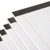 TUL® Writing Pads, Junior Size, Narrow Rule, 50 Sheets Per Pad, White, Pack Of 6 Pads