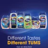 TUMS Smoothies Extra-Strength Antacid Chewable Tablets, Assorted Fruits, 60 Tablets Per Bottle