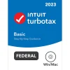 TurboTax Basic 2023 Federal Only + E-file, For PC/Mac, Disc Or Download
