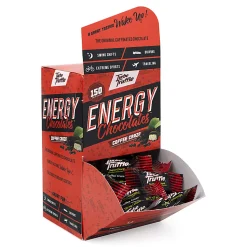 Turbo Truffles Energy Chocolate Coffee Craze Truffles, Pack Of 50 Truffles