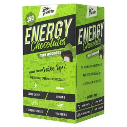 Turbo Truffles Energy Chocolate Mint Madness Truffles, Box Of 50 Truffles