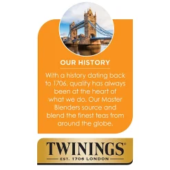 Twinings® Chai Tea Bags, 25/Box