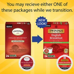 Twinings® English Breakfast Decaf Tea, Keurig® K-Cup® Pods, 24/Box