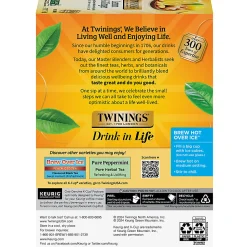 Twinings® Lemon & Ginger Herbal Tea, Keurig® K-Cup® Pods, 2.8 Oz, 24/Box