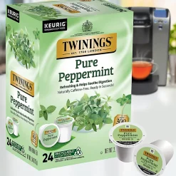 Twinings® Pure Peppermint Tea, Keurig® K-Cup® Pods, 24/Box