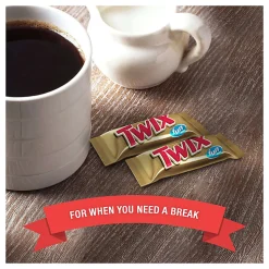 Twix Caramel Fun-Size Candy, 10.83 Oz Bag, Pack Of 4 Bags