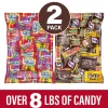 Twix, Milky Way, Snickers, M&Ms, Skittles And Lifesaver Gummies Candy Variety Mix, 100 Oz, Total Qty 2