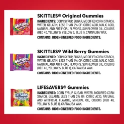 Twix, Milky Way, Snickers, M&Ms, Skittles And Lifesaver Gummies Candy Variety Mix, 100 Oz, Total Qty 2