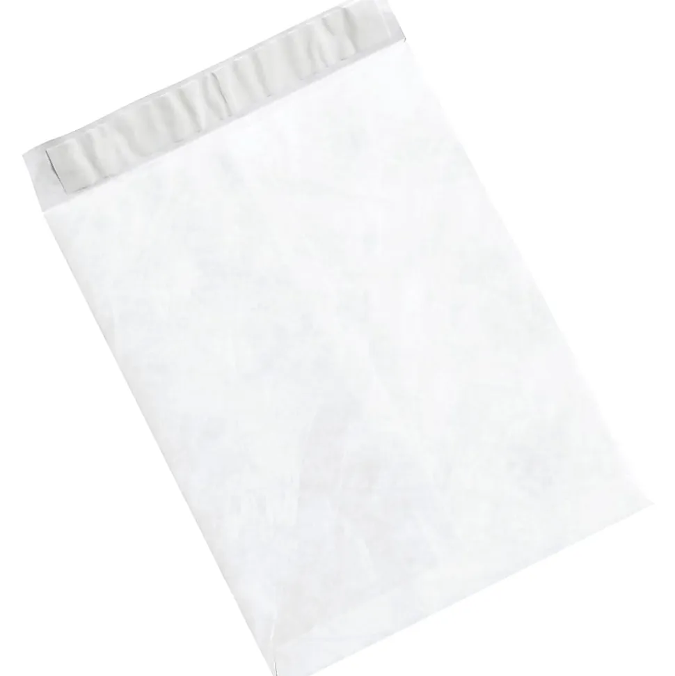 Tyvek® Envelopes, 10" x 13", End Opening, Plain White, Pack Of 100
