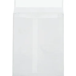 Tyvek® Envelopes, 9" x 12" x 2", End Opening, Plain White, Pack Of 100