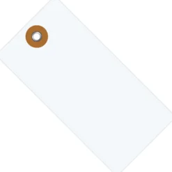Tyvek® Shipping Tags, #6, 5 1/4" x 2 5/8", White, Box Of 1,000