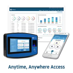 uAttend Biometric Fingerprint Touch NX2500 Tablet Time Clock With Fingerprint Scan