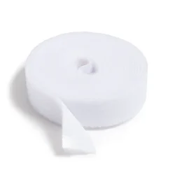 U Brands® Cord Fastening Roll Cable Organizer, White