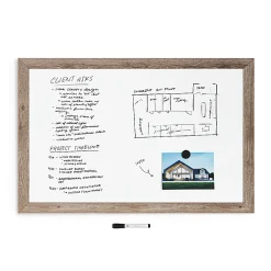 U Brands Decor Magnetic Dry-Erase Board, 36