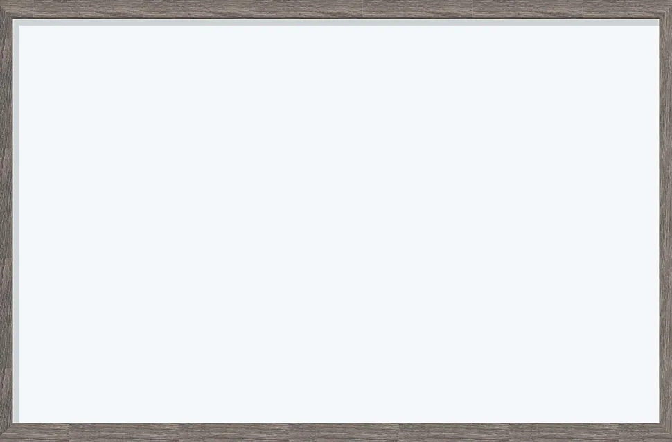 U Brands Decor Magnetic Dry-Erase Board, 72" X 48", Rustic Wood Frame, Actual Size 70" X 47" (4896U00-01)