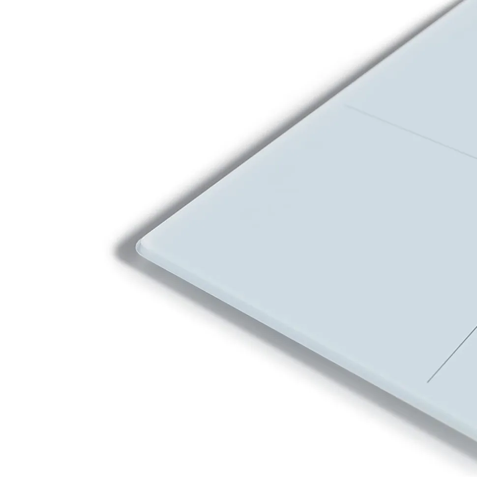 U Brands® Floating Glass Dry-Erase Monthly Calendar Board, 36" X 36", White Frosted Surface, Frameless, Actual Size 35" X 35" (2910U00-01)