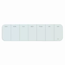 U Brands® Frameless Magnetic Cubical Dry-Erase Weekly Board, 20