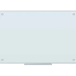 U Brands® Glass Non-Magnetic Dry-Erase Board, 36