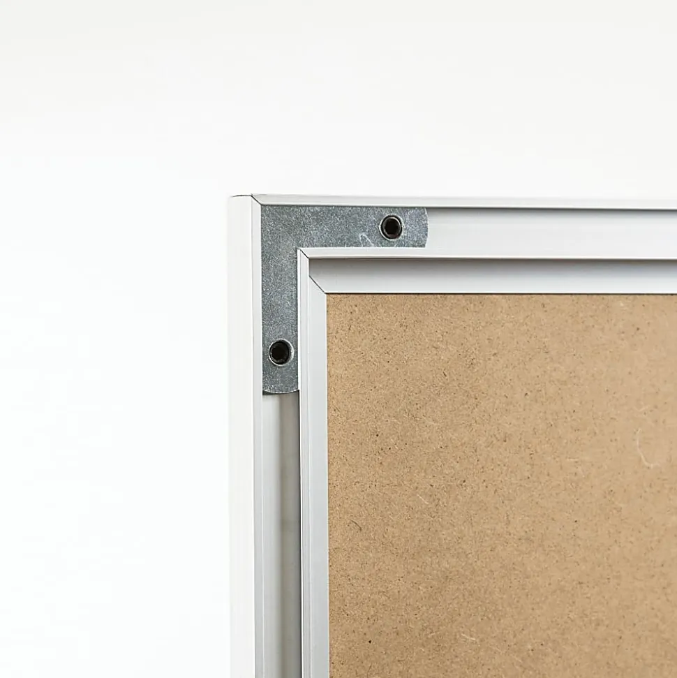 U Brands Magnetic Dry-Erase Board, 36" X 24", Silver Aluminum Frame, Actual Size 35" X 23" (071U00-01)