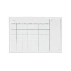 U Brands Magnetic Dry-Erase Monthly Calendar, 30