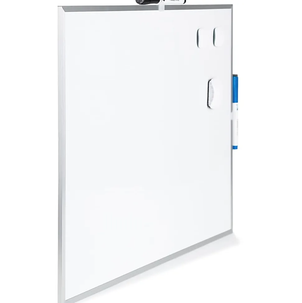 U Brands® Magnetic Dry-Erase Whiteboard, 16" x 20", Aluminum Frame With Silver Finish