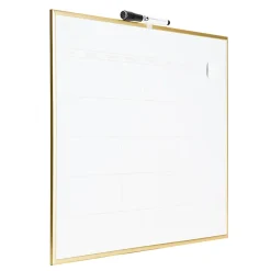 U Brands® Magnetic Dry-Erase White Calendar Whiteboard, 16
