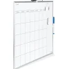 U Brands® Magnetic Dry-Erase White Calendar Whiteboard, 16" x 20", Aluminum Frame With Silver Finish
