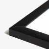 U Brands Magnetic Dry-Erase Whiteboard, 23" x 35", Black Wood Frame