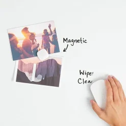 U Brands Magnetic Dry-Erase Whiteboard, 23