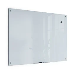 U Brands® Magnetic Glass Dry-Erase Board, 48