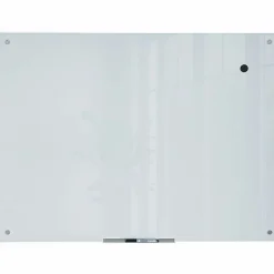 U Brands® Magnetic Glass Dry-Erase Board, 48