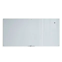 U Brands® Magnetic Glass Dry-Erase Board, 96