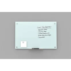 U Brands® Magnetic Glass Dry-Erase Board, 36