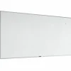 U Brands Magnetic Porcelain Steel Board, 96" X 48", White Aluminum Frame, Actual Size 95" X 47" (4902U00-01)