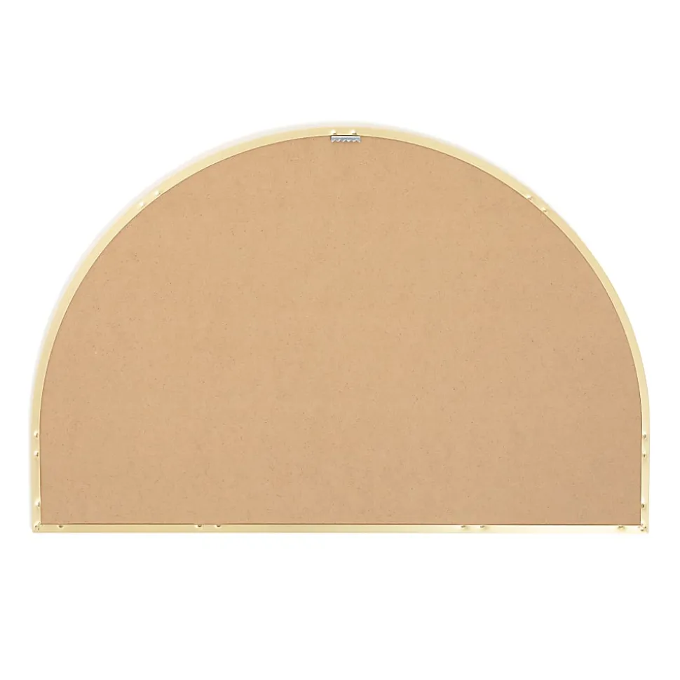 U Brands® Magnetic Weekly Planner Dry Erase Board, 23" W x 15"H, Gold Metal Arch Frame