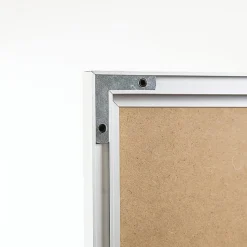 U Brands Melamine Non-Magnetic Dry-Erase Board, 48" X 36", Silver Aluminum Frame, Actual Size 47" X 35" (032U00-01)