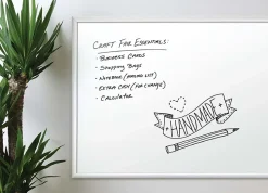 U Brands Melamine Non-Magnetic Dry-Erase Board, 48