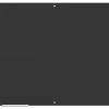 U Brands® Non-Magnetic Glass Dry-Erase Board, 72" X 48", Black Surface, Frameless, Actual Size 70" X 47" (173U00-01)