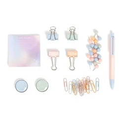 U Brands® Novelty Stationery Kit, Galactic Mirage, Kit Of 80 Pieces