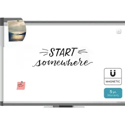 U Brands PINIT Magnetic Dry-Erase Board, 36